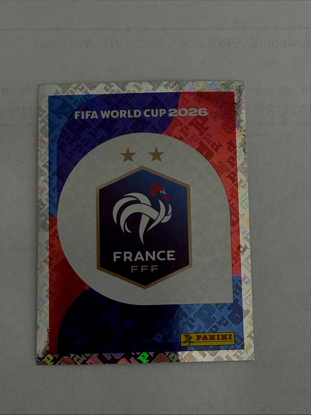 Panini  FIFA World Cup 2026 Sticker - FRA1
